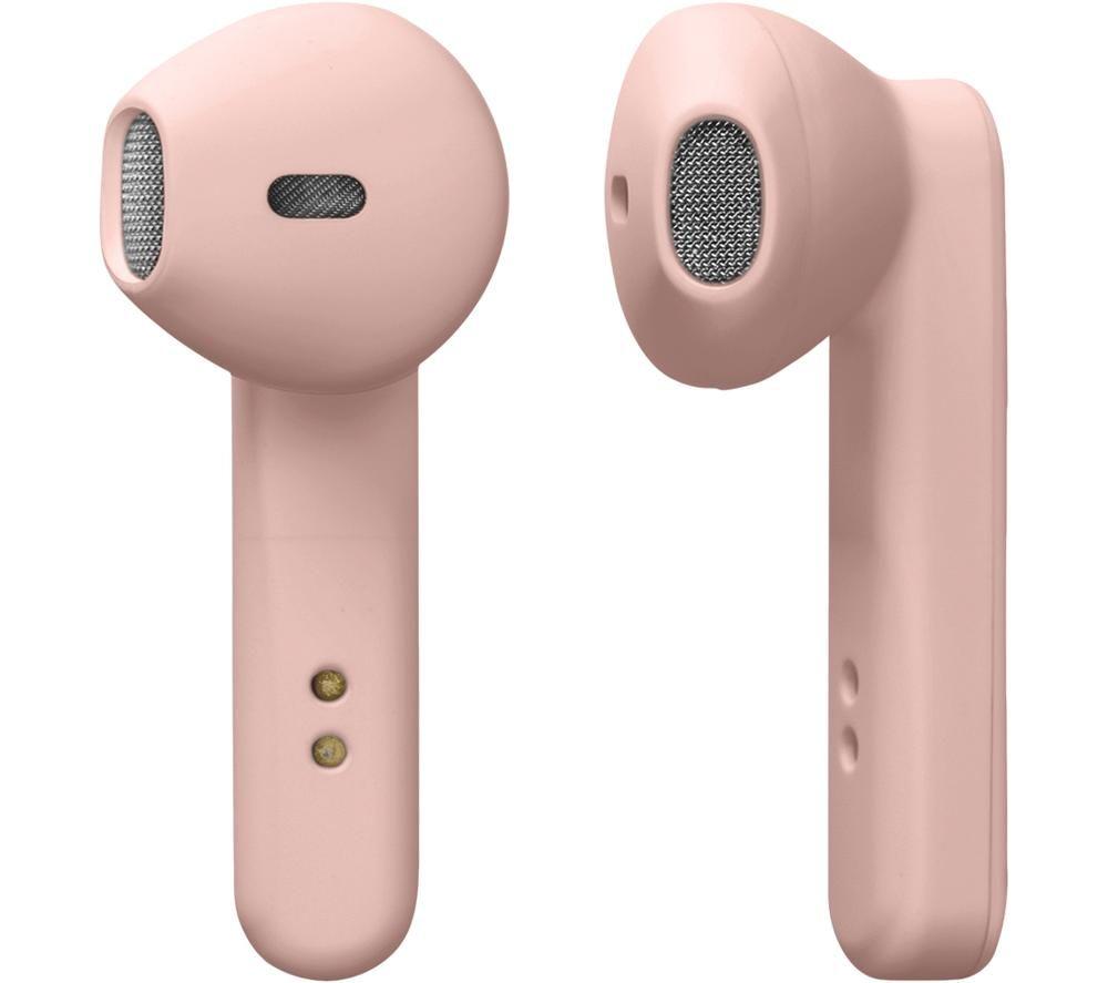 STREETZ TA-TWS-106 True Wireless Bluetooth Earbuds - Matte Pink, Pink