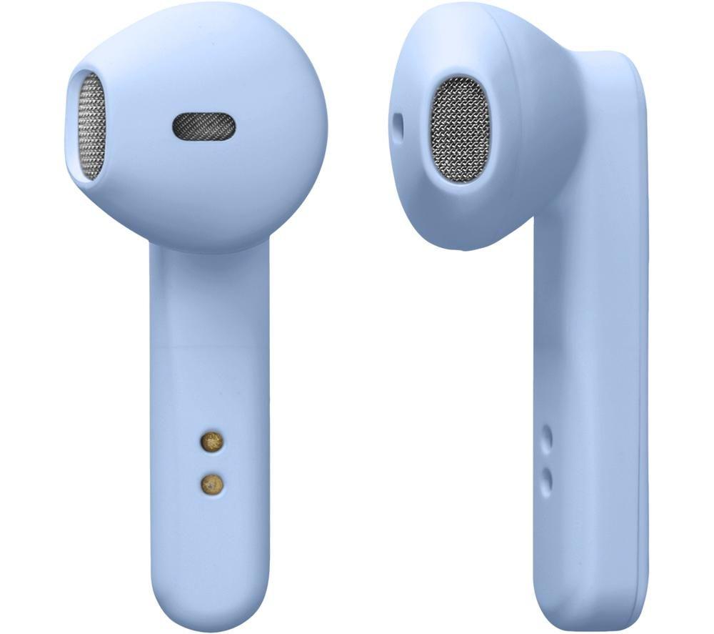 STREETZ TWS-107 True Wireless Bluetooth Earbuds - Matte Blue, Blue