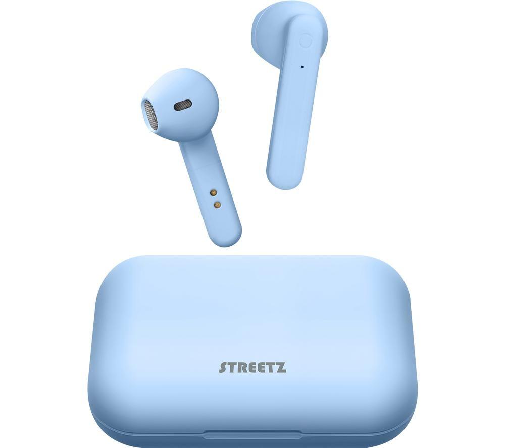 STREETZ TWS-107 True Wireless Bluetooth Earbuds - Matte Blue image number 3 of 7