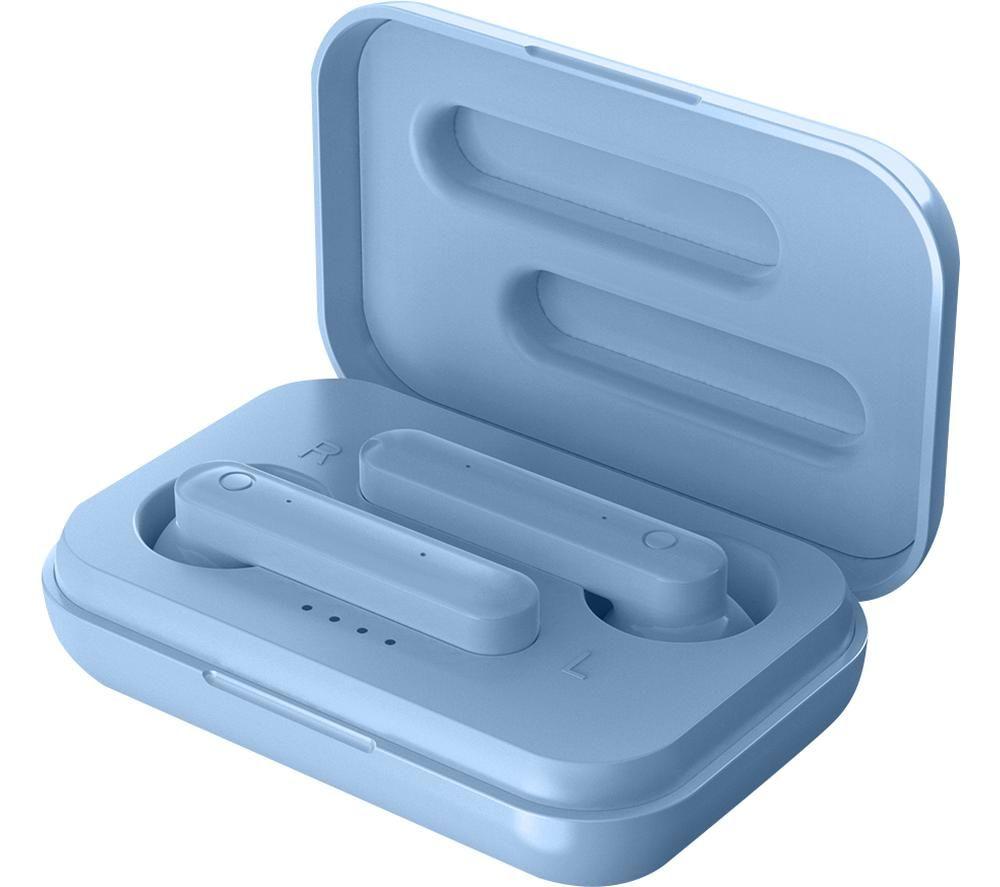 STREETZ TWS-107 True Wireless Bluetooth Earbuds - Matte Blue image number 5 of 7