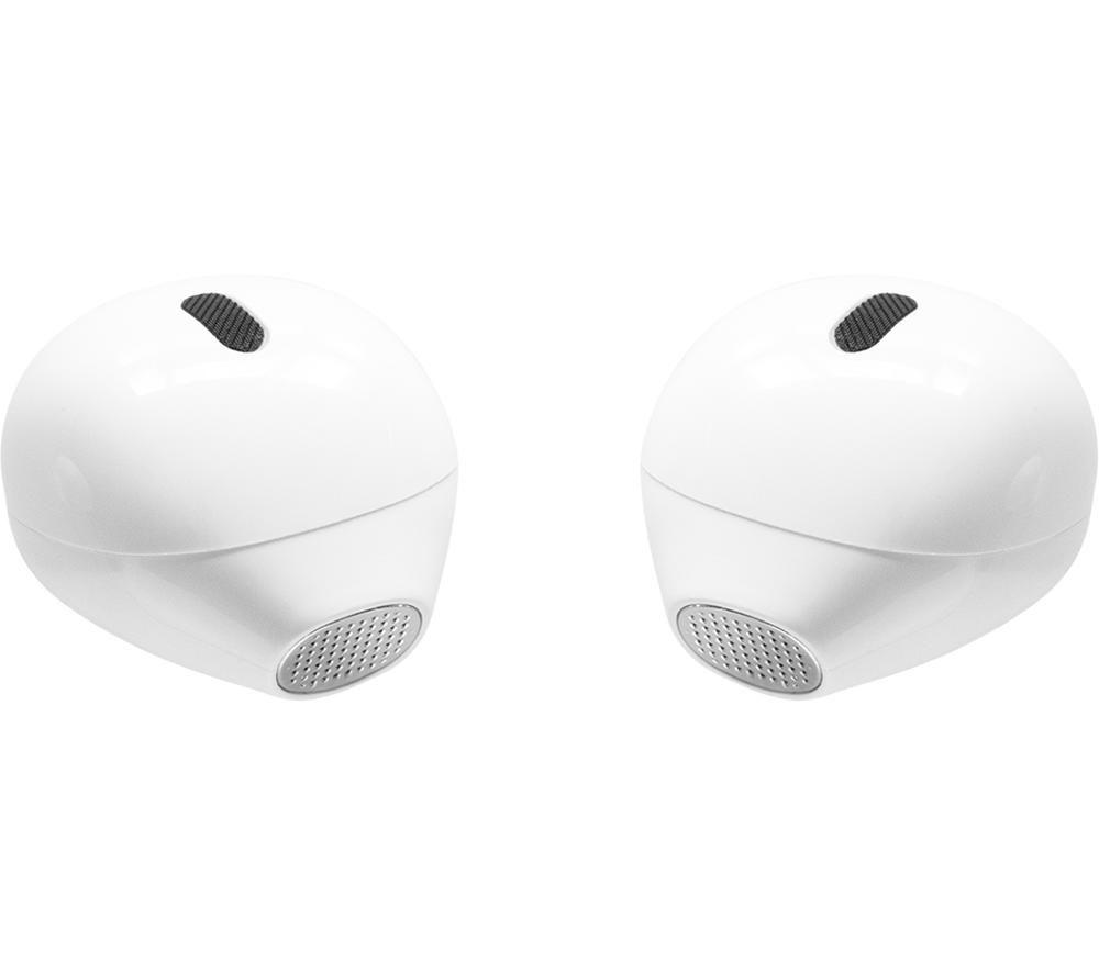 STREETZ TWS-114 Wireless Bluetooth Earbuds - White, White