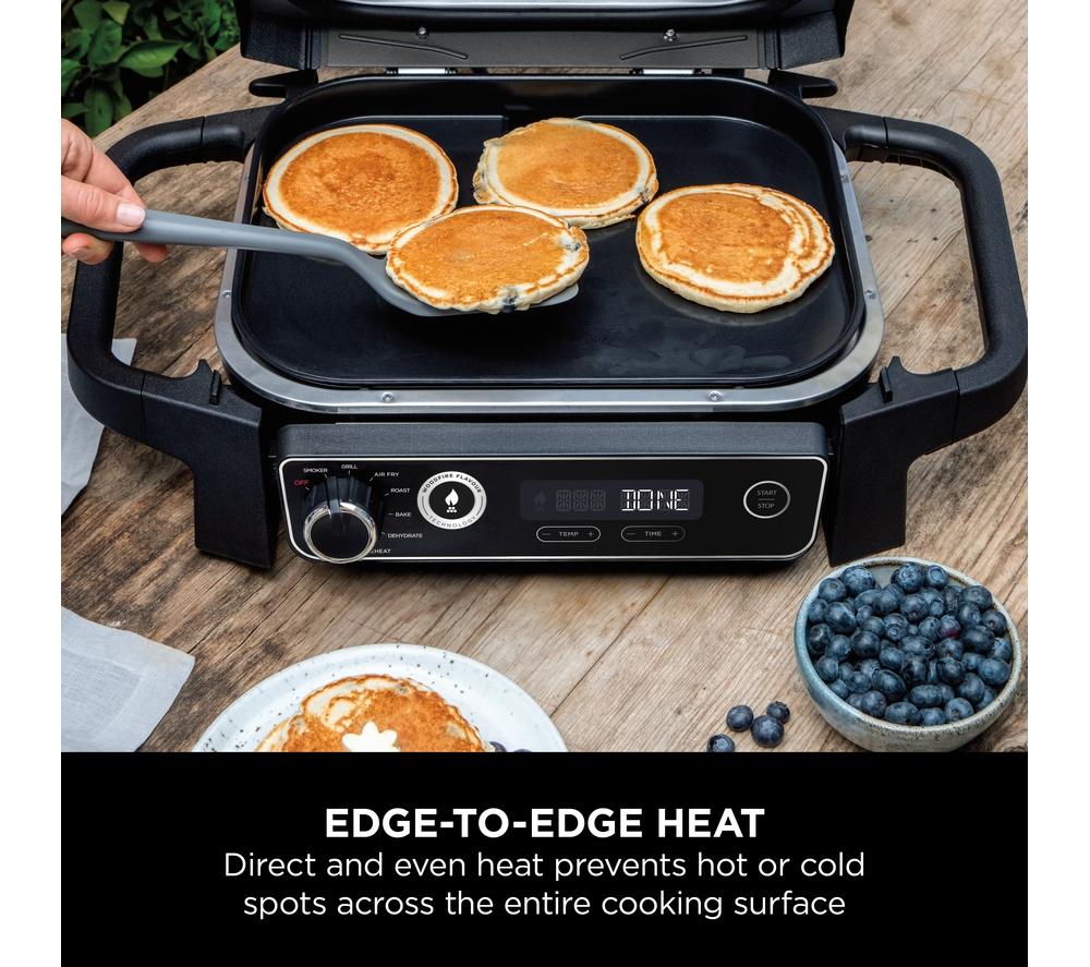 NINJA Woodfire Electric BBQ Grill Flat Plate image number 3 of 7