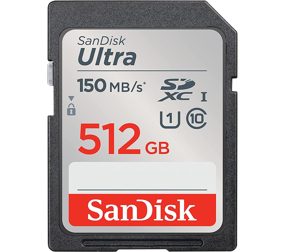 SANDISK Ultra Class 10 SDXC Memory Card - 512 GB image number 2 of 4