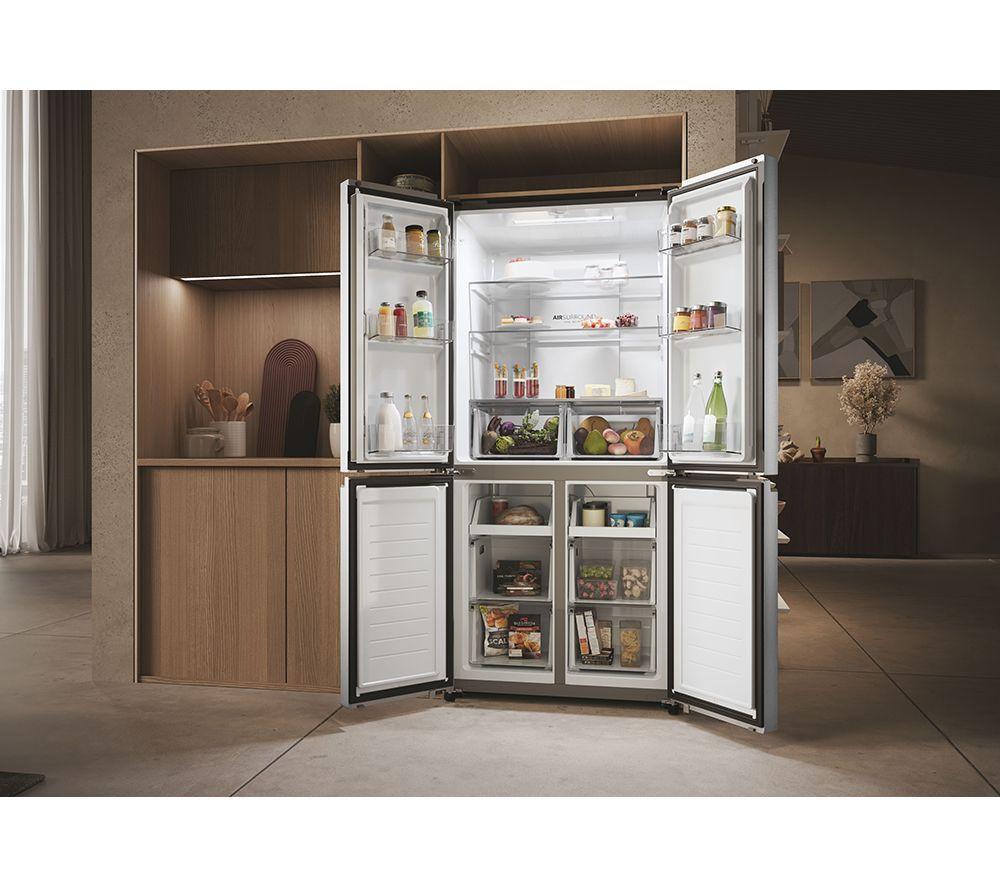 HAIER HCR3818ENMM Fridge Freezer - Platinum Inox image number 14 of 15