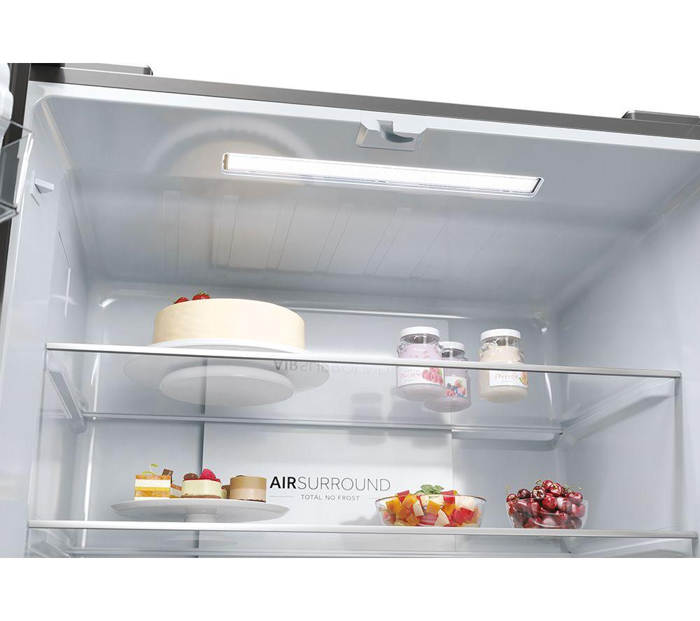HAIER HCR3818ENMM Fridge Freezer - Platinum Inox image number 17 of 24