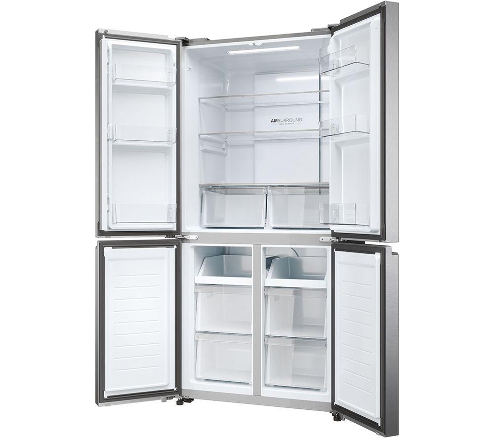 HAIER HCR3818ENMM Fridge Freezer - Platinum Inox image number 20 of 24