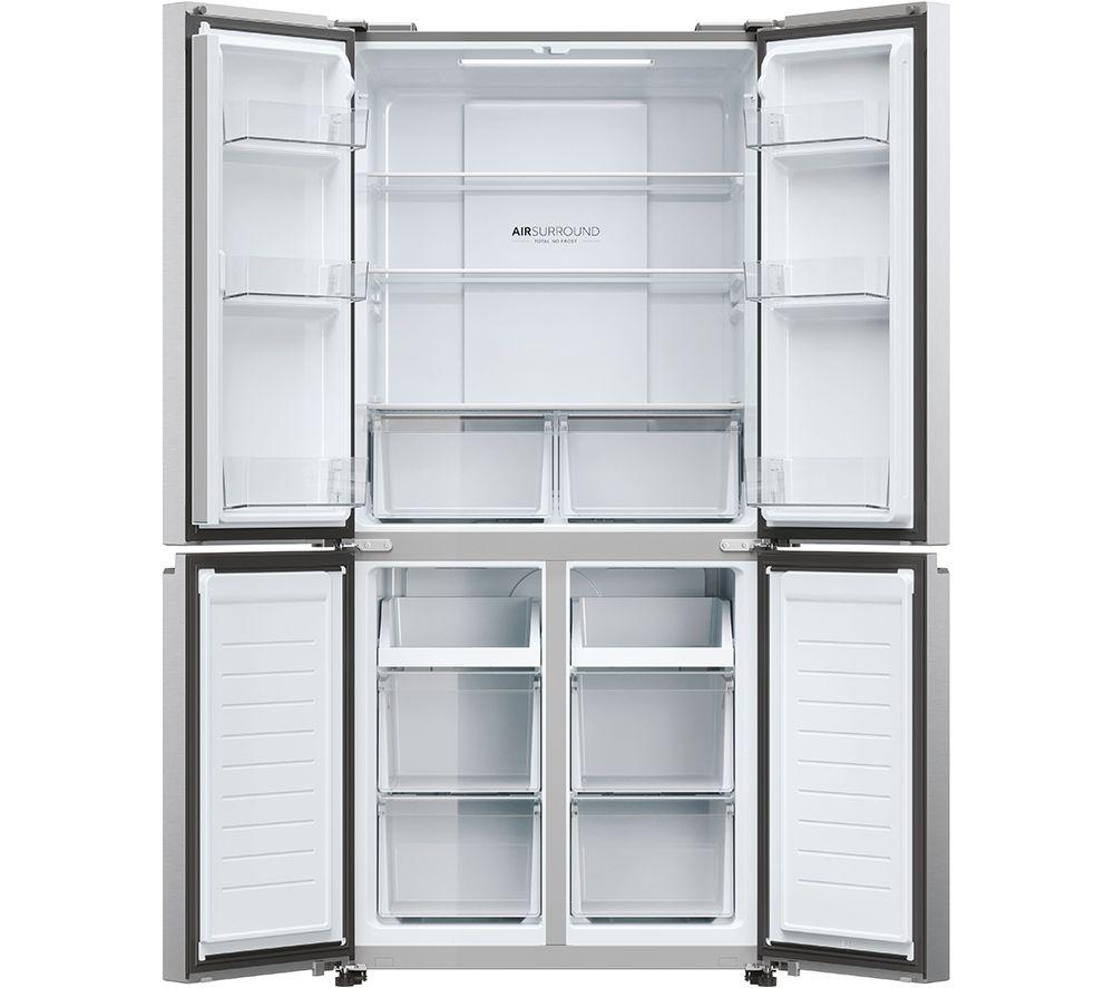 HAIER HCR3818ENMM Fridge Freezer - Platinum Inox image number 22 of 24