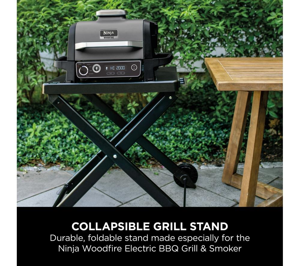 STL file Shelf for Ninja Woodfire Electric BBQ Grill Stand