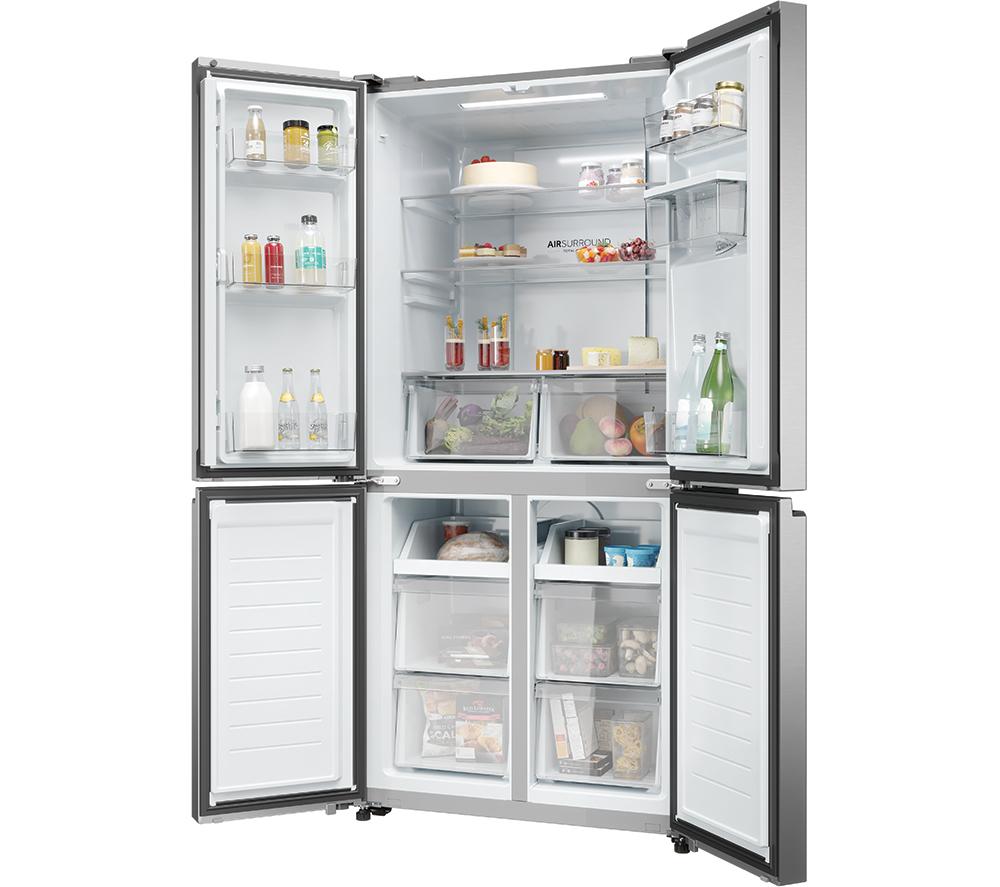 HAIER HCR3818EWMM Fridge Freezer - Platinum Inox image number 16 of 27
