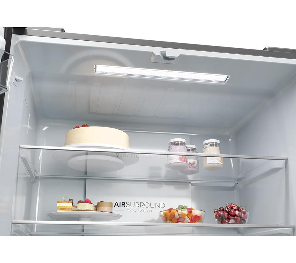 HAIER HCR3818EWMM Fridge Freezer - Platinum Inox image number 19 of 27