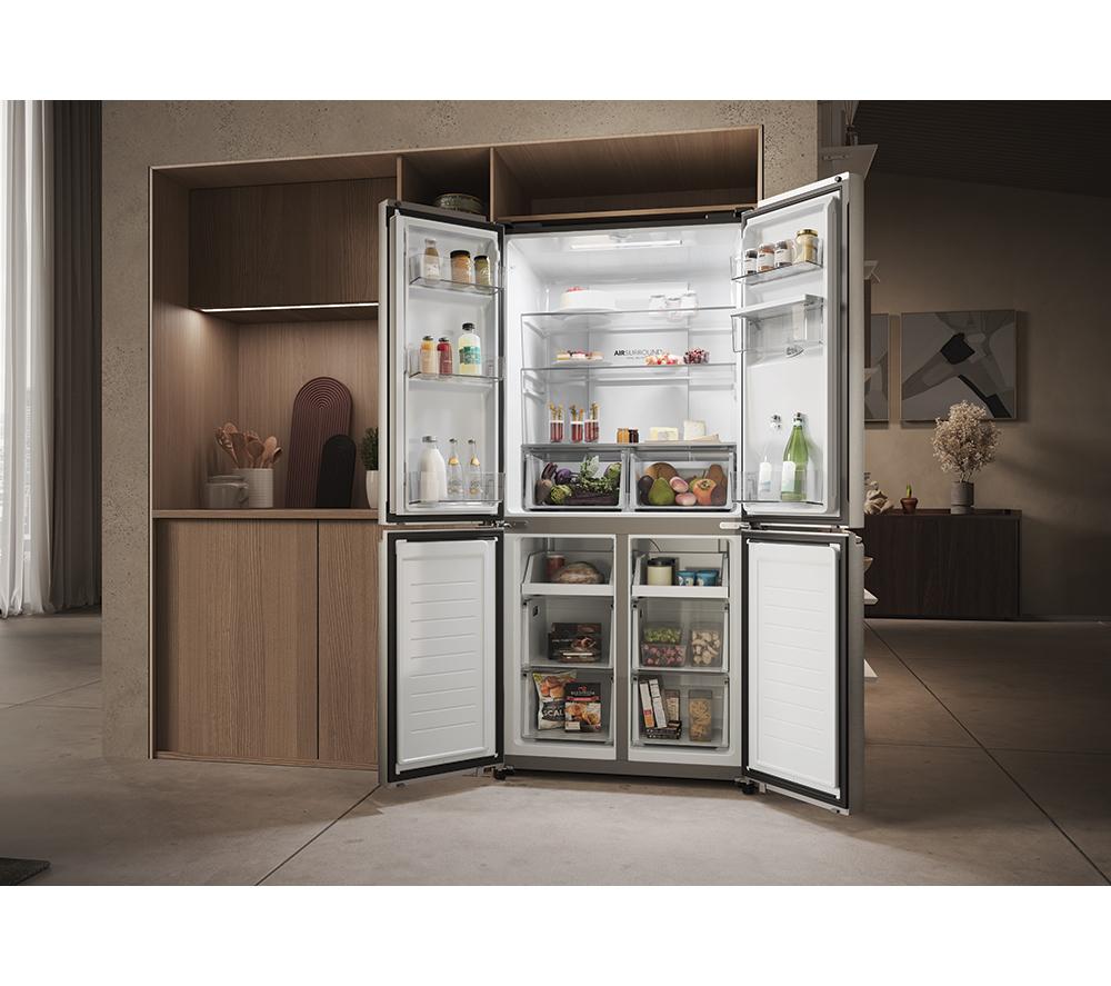 HAIER HCR3818EWMM Fridge Freezer - Platinum Inox image number 23 of 27