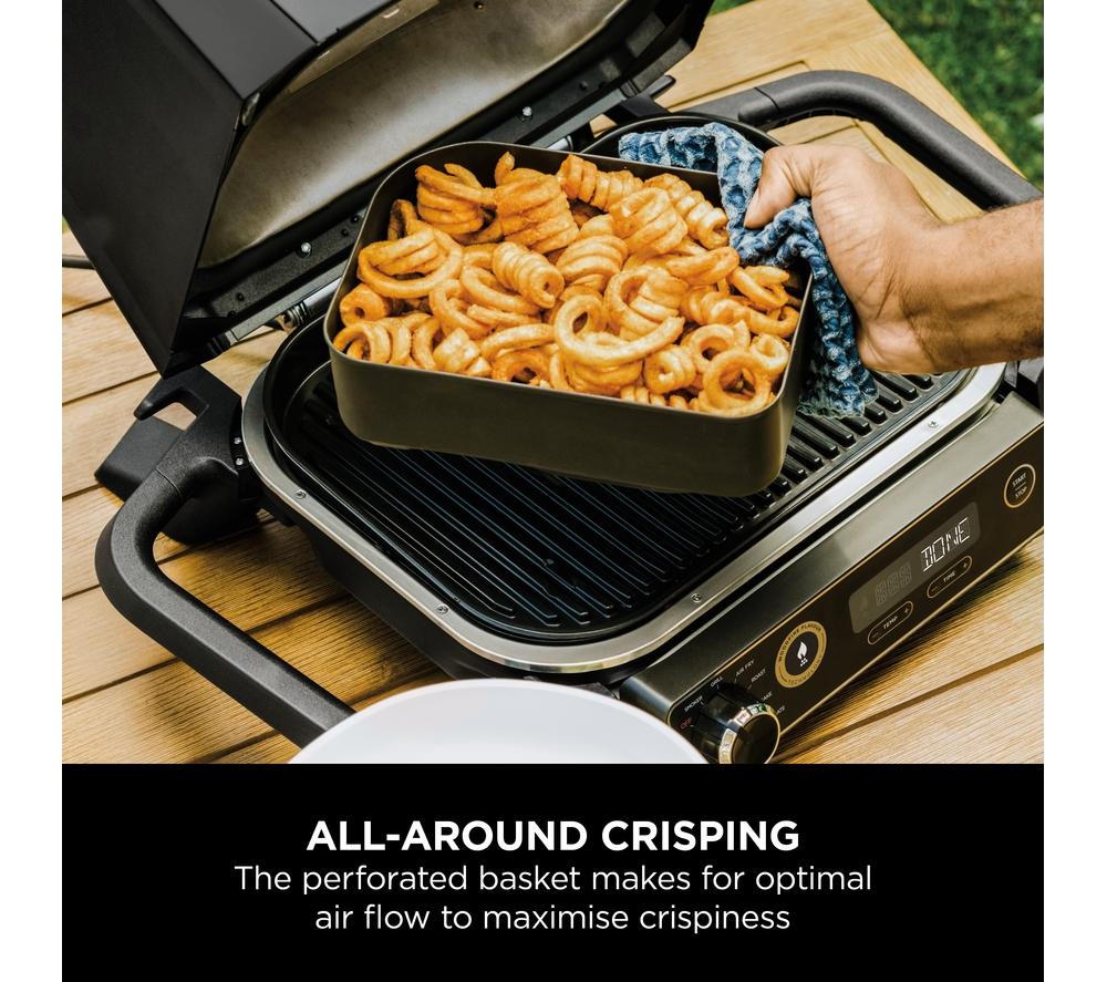NINJA Woodfire Electric BBQ Grill Combo Crisper Basket image number 3 of 5
