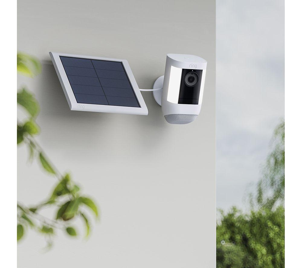 Ring camera best sale solar panel installation