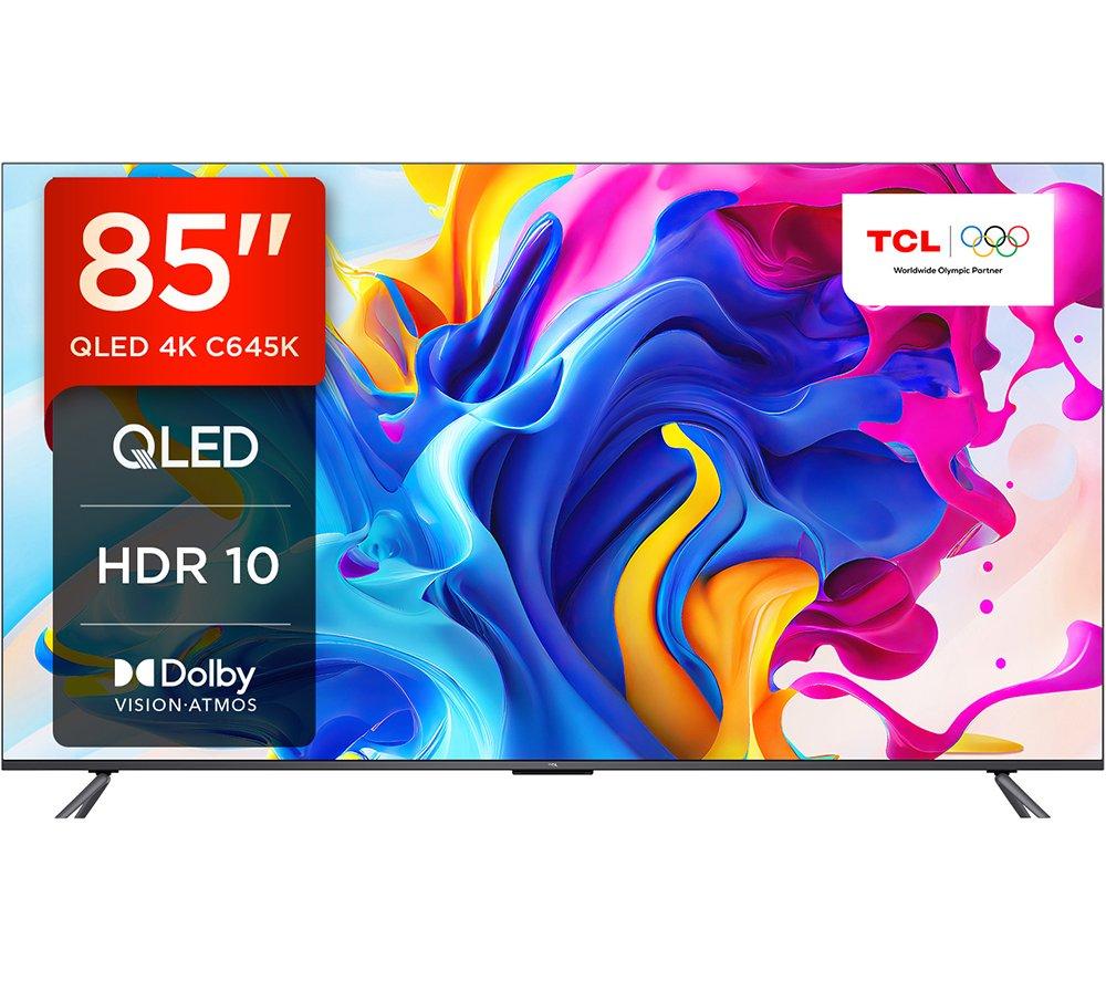 85" TCL 85C645K  Smart 4K Ultra HD HDR QLED TV with Google Assistant review