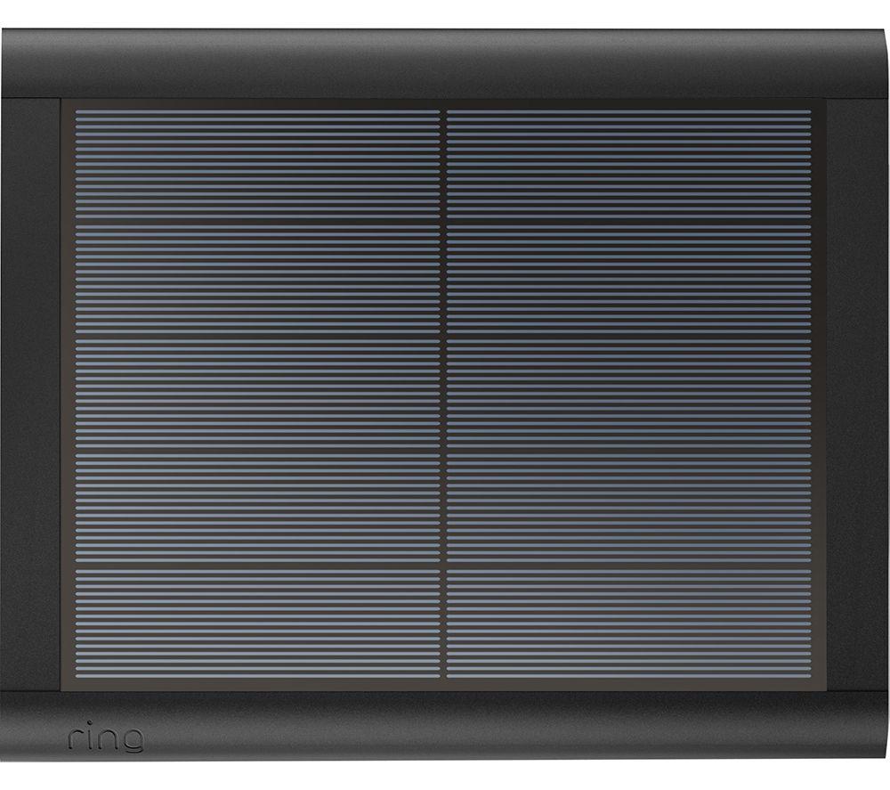 RING B0B27HR4KY Solar Panel (2nd Gen) - Black, Black
