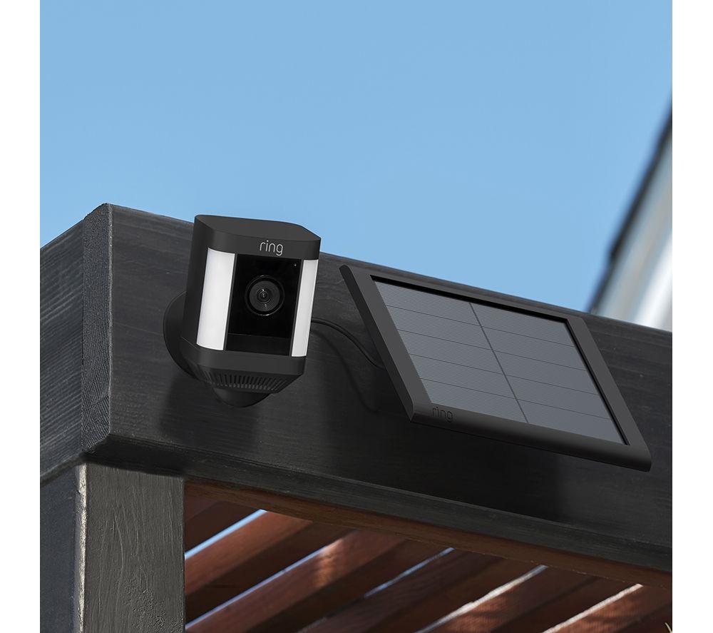 Ring spotlight camera 2024 with solar panel