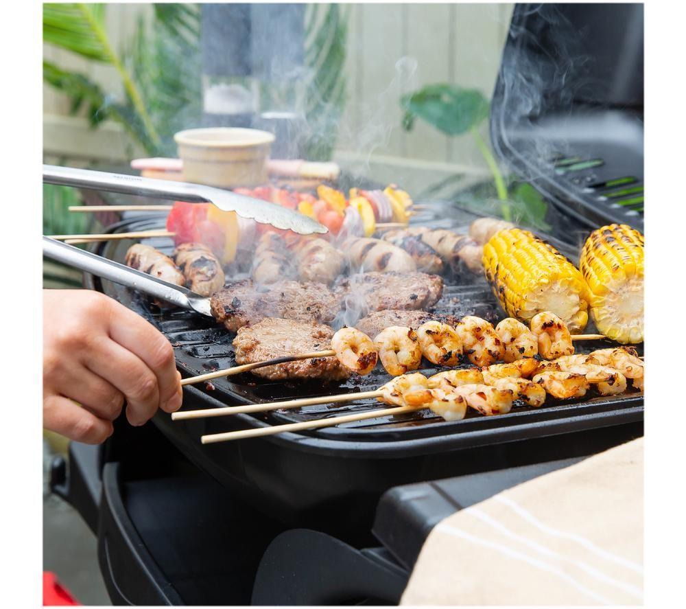 GEORGE FOREMAN GFSBBQ1TR Portable Gas BBQ - Black image number 8 of 8