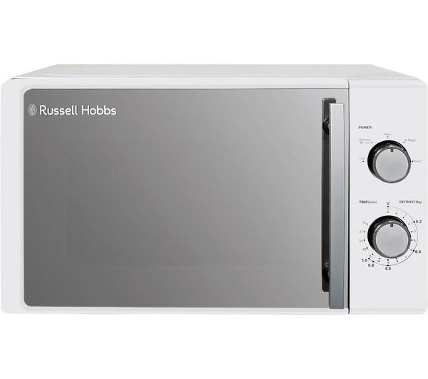 RUSSELL HOBBS RHM2060 Compact Solo Microwave - White