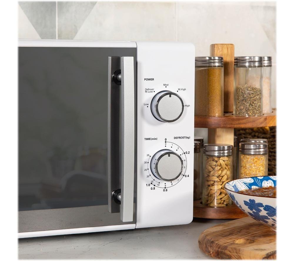 RUSSELL HOBBS RHM2060 Compact Solo Microwave - White image number 8 of 8