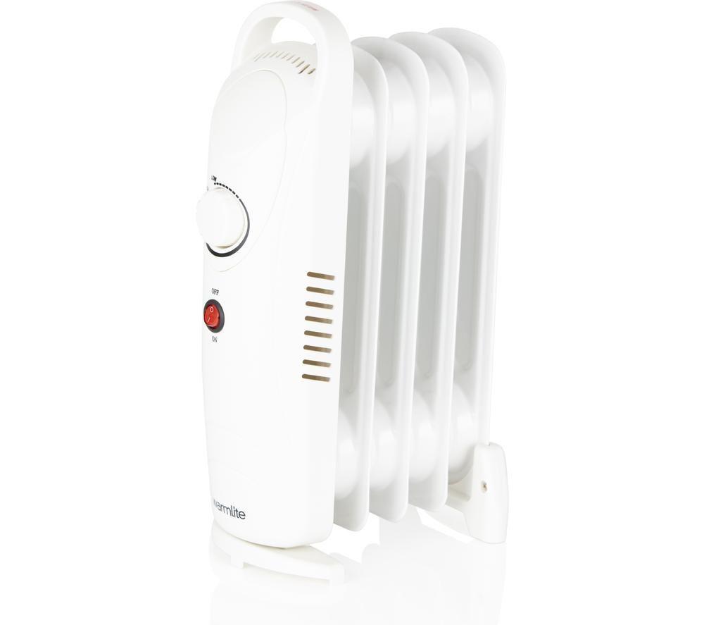 WARMLITE WL43002YW Portable Oil-Filled Radiator - White image number 5 of 7