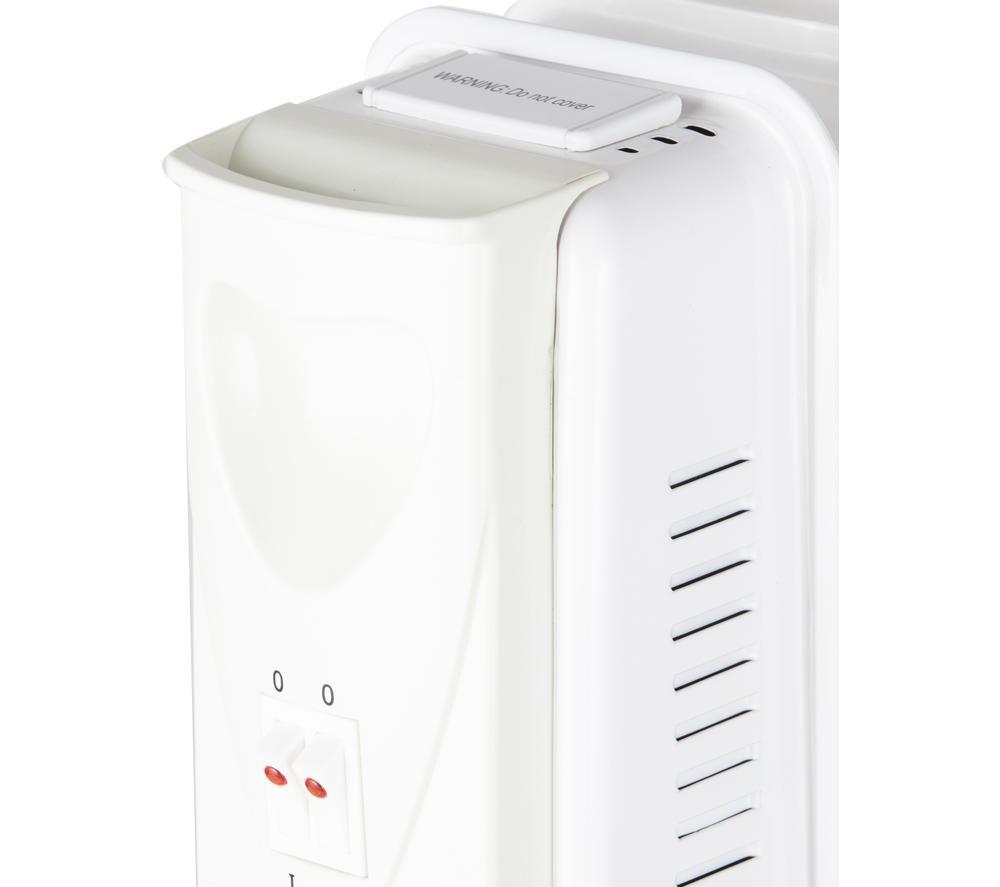 WARMLITE WL43003YW Portable Oil-Filled Radiator - White image number 5 of 7