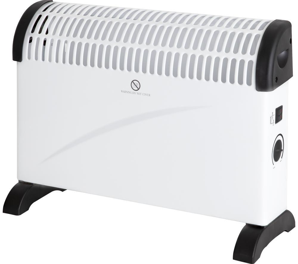 WARMLITE WL41001N Portable Convector Heater - White, White,Black
