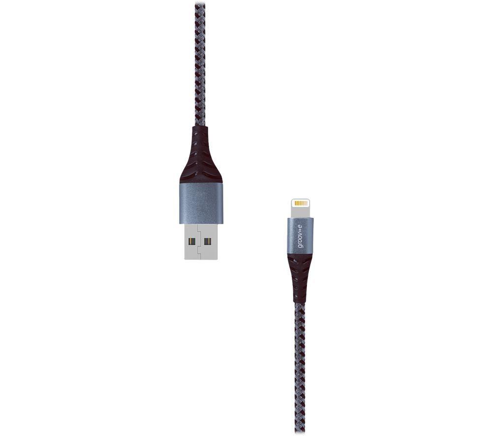 GROOV-E GVMA043SG Lightning Cable - 1 m image number 3 of 3