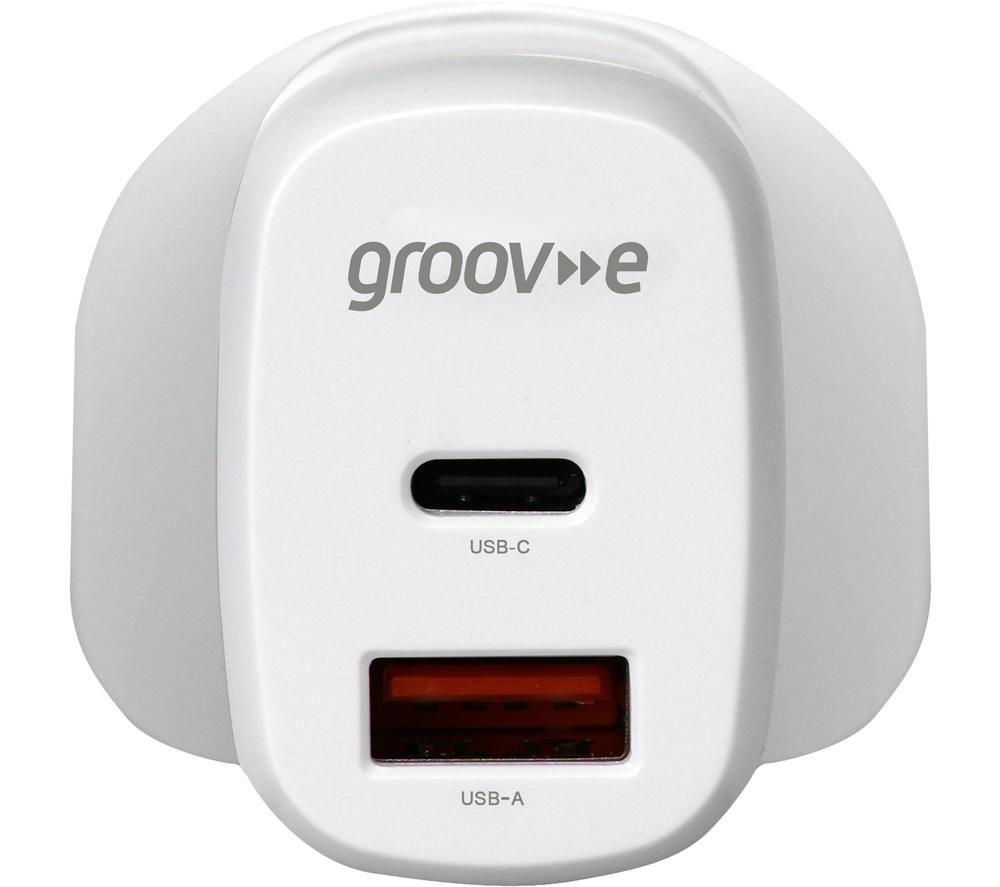 GROOV-E GVMA105WE 20 W USB Type-C & USB Charger image number 4 of 4