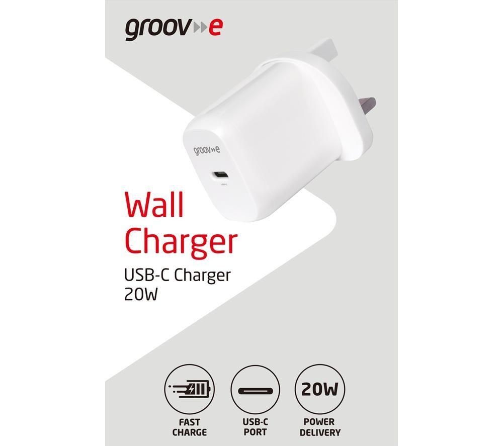GROOV-E GVMA107WE 20 W USB Type-C Charger image number 2 of 3