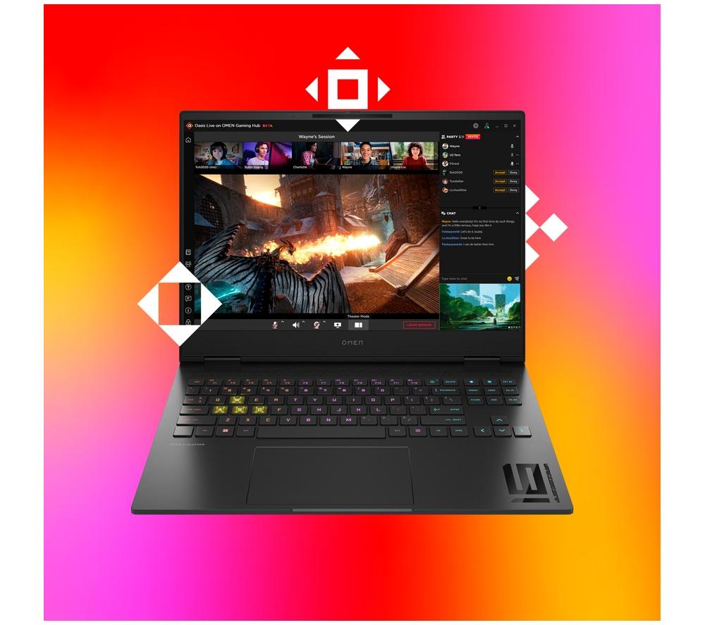 HP OMEN Transcend 16-u0500na 16" Gaming Laptop - Intel&reg; Core&trade; i7, RTX 4060, 1 TB SSD image number 15 of 21