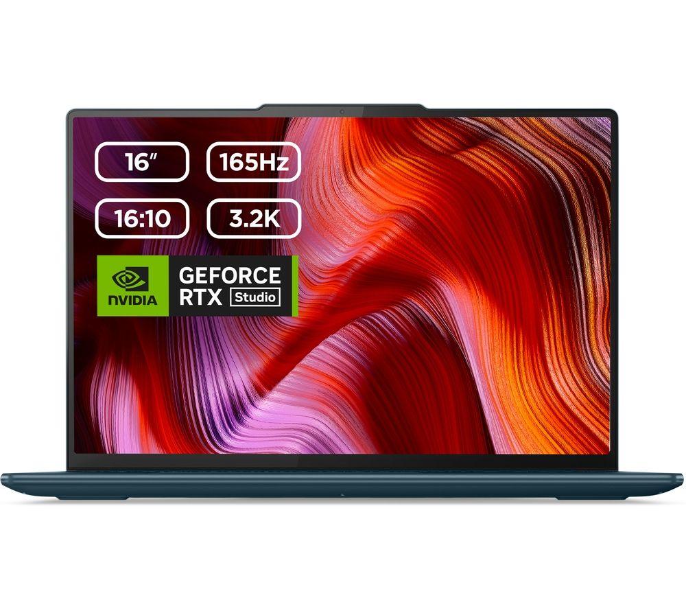 LENOVO Yoga Pro 9 16" Laptop - Intel®Core i9, 1 TB SSD, Blue, Blue,Green