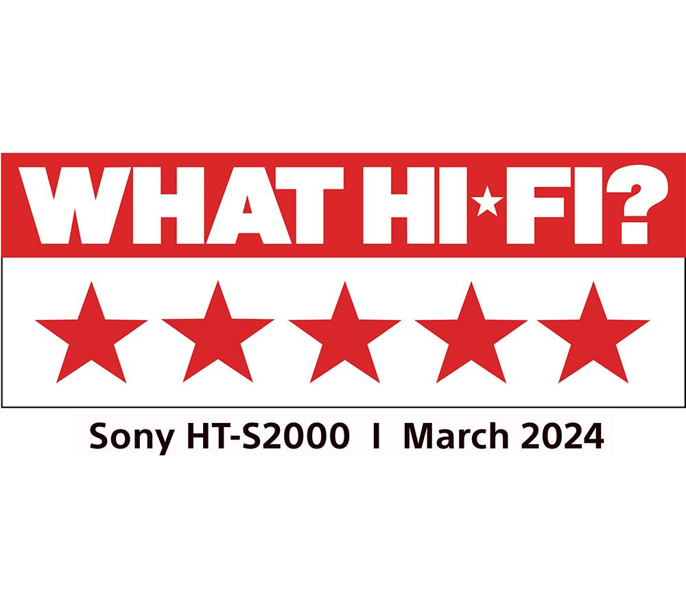 SONY HT-S2000 3.1 All-in-One Sound Bar with Dolby Atmos & DTS Virtual:X image number 3 of 12