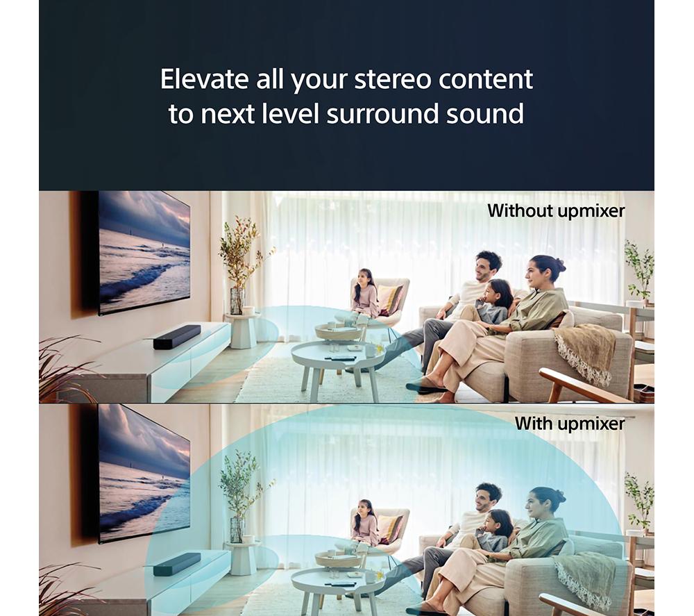 SONY HT-S2000 3.1 All-in-One Sound Bar with Dolby Atmos & DTS Virtual:X image number 6 of 12