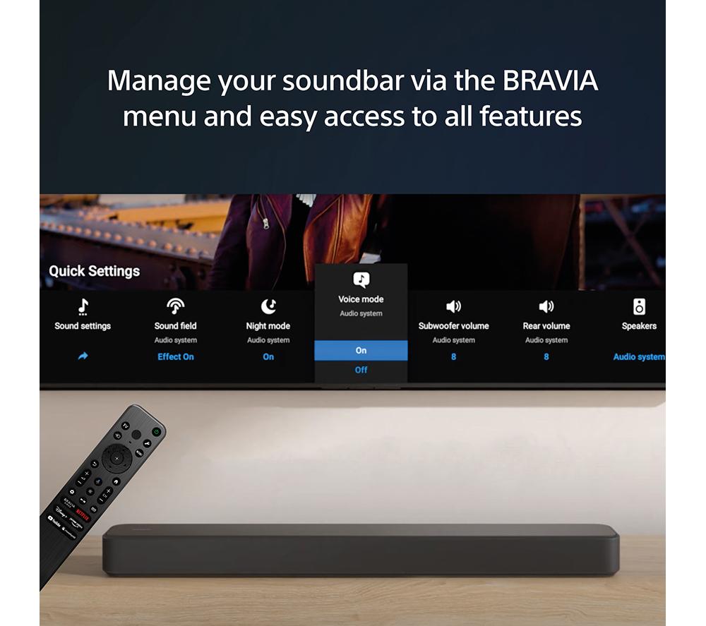 SONY HT-S2000 3.1 All-in-One Sound Bar with Dolby Atmos & DTS Virtual:X image number 9 of 12