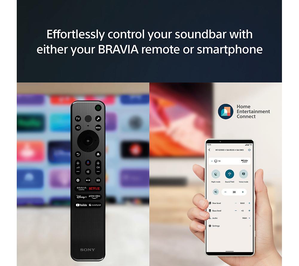 SONY HT-S2000 3.1 All-in-One Sound Bar with Dolby Atmos & DTS Virtual:X image number 10 of 12