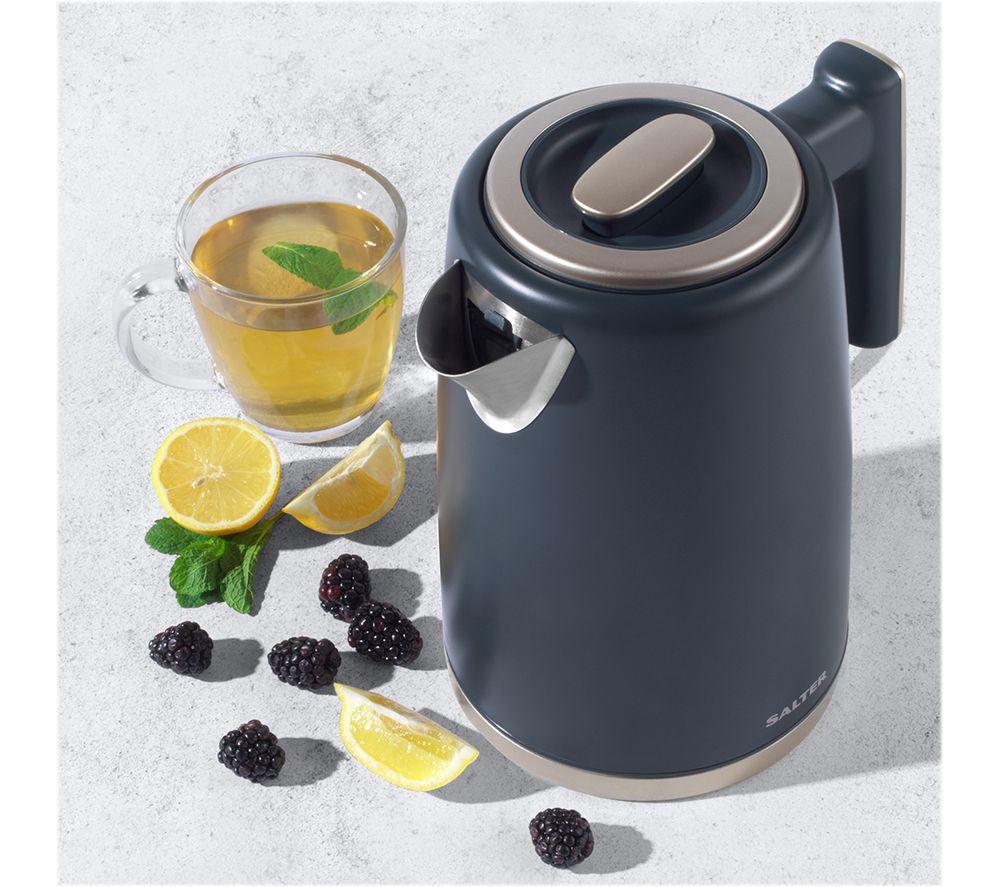 SALTER Marino COMBO-8687 4-slice Toaster, Jug Kettle & Solo Microwave Bundle - Blue Grey image number 6 of 10