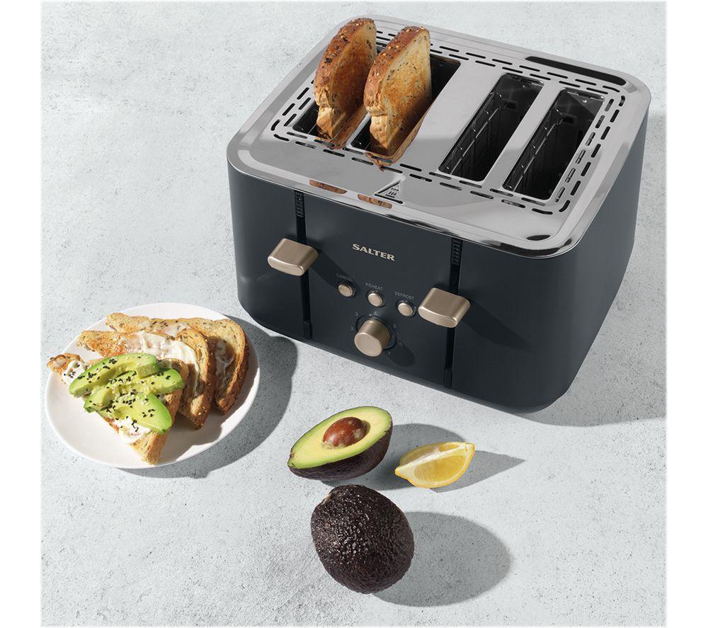 SALTER Marino COMBO-8687 4-slice Toaster, Jug Kettle & Solo Microwave Bundle - Blue Grey image number 7 of 10
