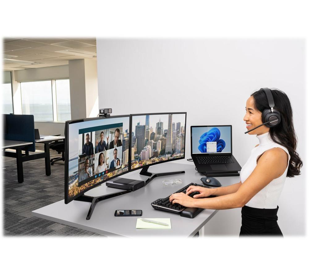 KENSINGTON H3000 Wireless Headset - Black image number 8 of 9