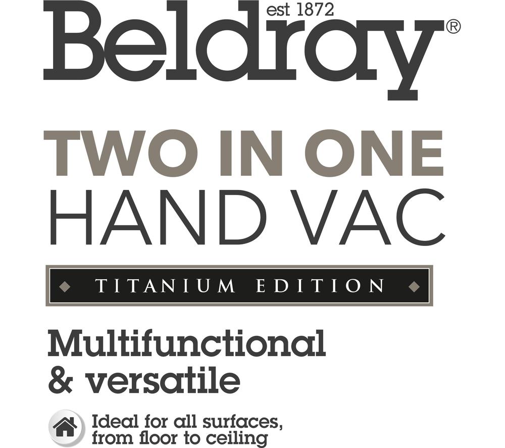 BELDRAY BEL01731TT Upright Bagless Vacuum Cleaner - Titanium image number 6 of 8