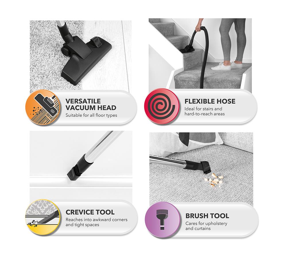 BELDRAY Multicyclonic Pet+ BEL0812TT Cylinder Bagless Vacuum Cleaner - Titanium image number 6 of 11