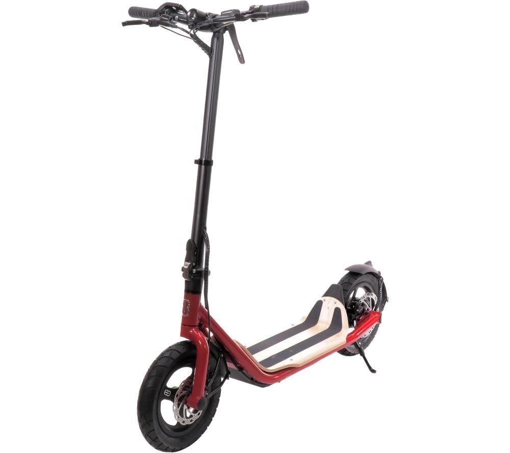 8TEV B12 Classic Electric Folding Scooter - Red, Red