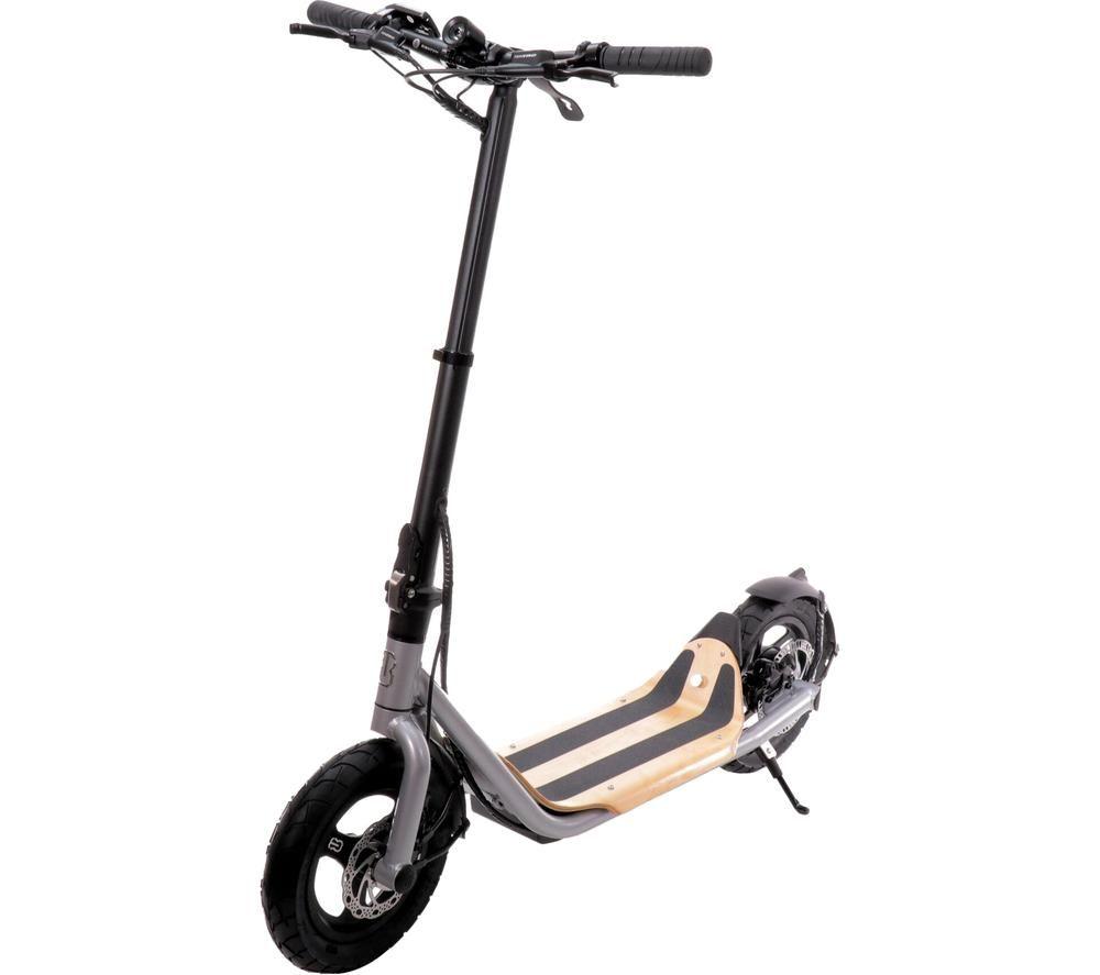 8TEV B12 Classic Electric Folding Scooter - Silver, Silver/Grey
