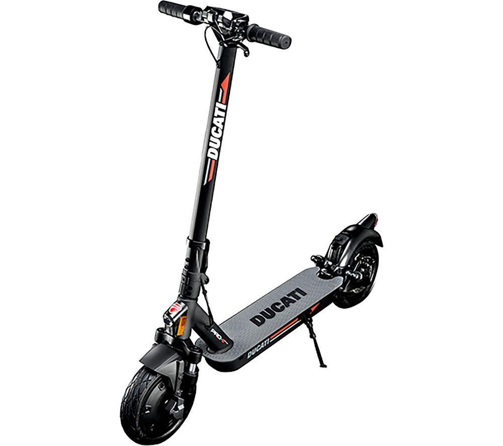 DUCATI Pro-II EVO Electric Folding Scooter - Black & Red