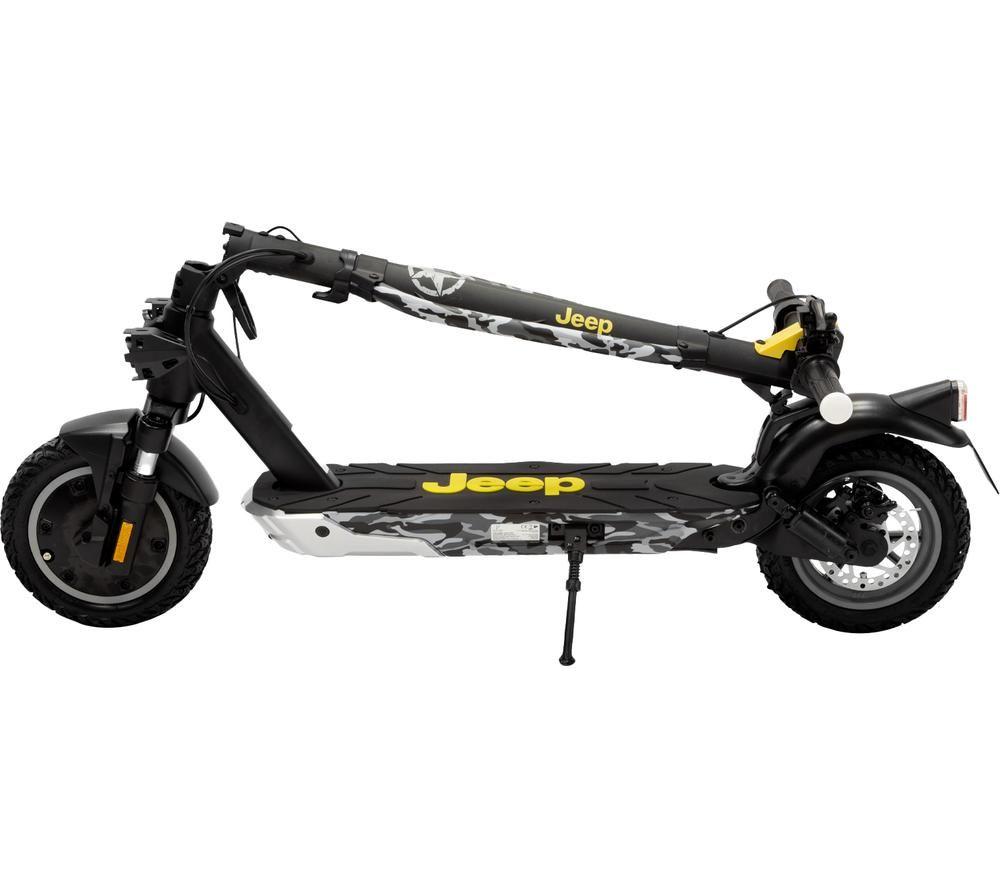 JEEP Urban Camou Electric Folding Scooter - Black image number 5 of 14