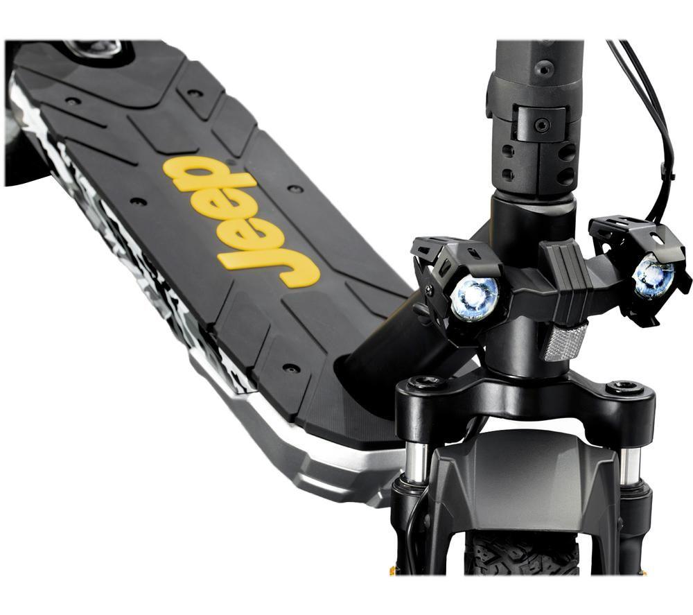 JEEP Urban Camou Electric Folding Scooter - Black image number 7 of 14