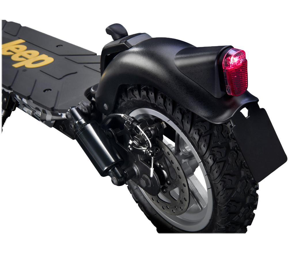 JEEP Urban Camou Electric Folding Scooter - Black image number 9 of 14