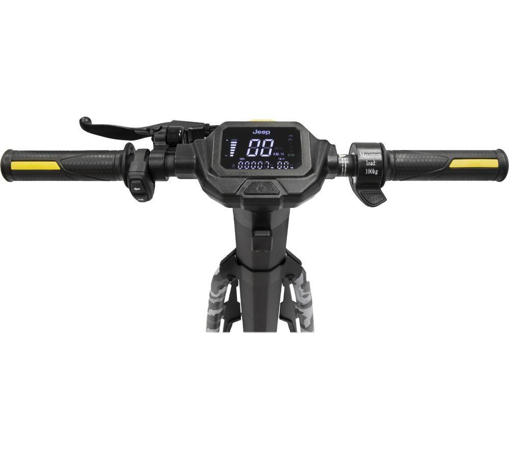 JEEP Urban Camou Electric Folding Scooter - Black image number 11 of 14