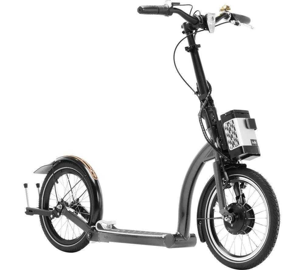 SWIFTY SCOOTERS ONE-e Electric Folding Scooter - Anthracite Black, Black
