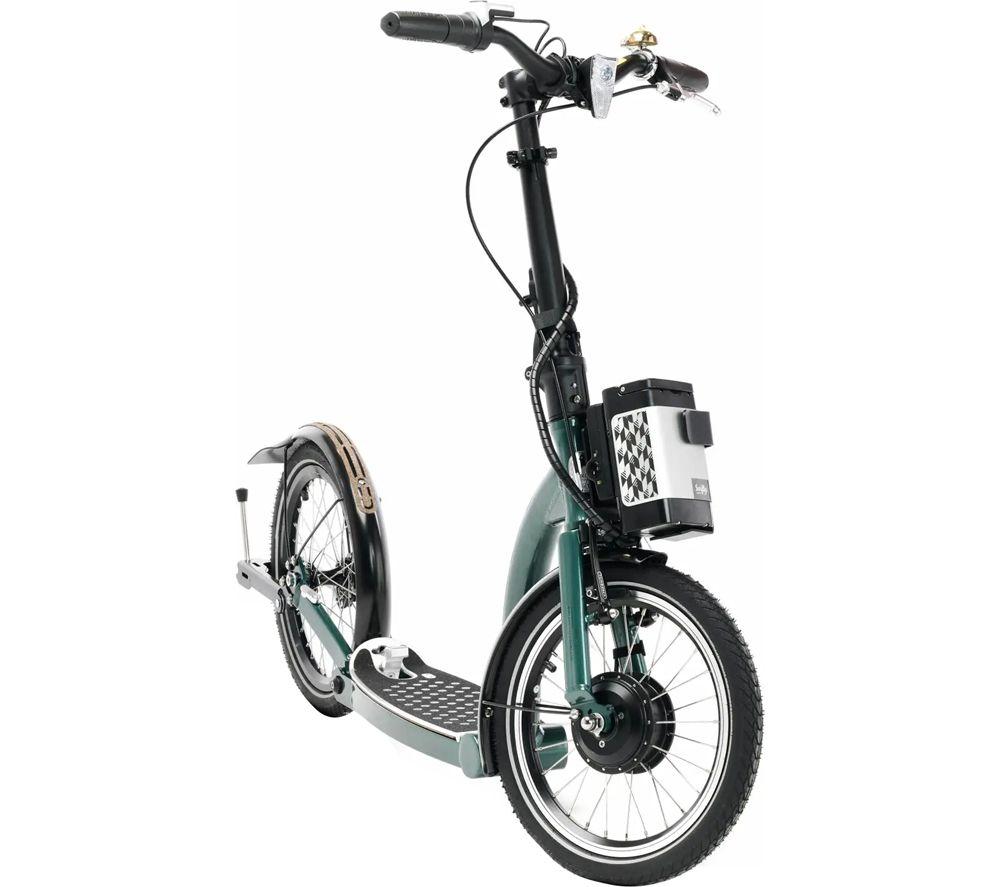 SWIFTY SCOOTERS ONE-e Electric Folding Scooter - Forest Green image number 3 of 14