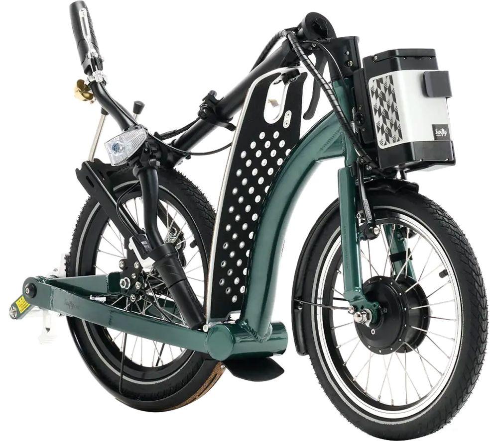 SWIFTY SCOOTERS ONE-e Electric Folding Scooter - Forest Green image number 6 of 14